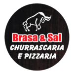 Logo Pizzaria brasa e sal delivery entrega paripe